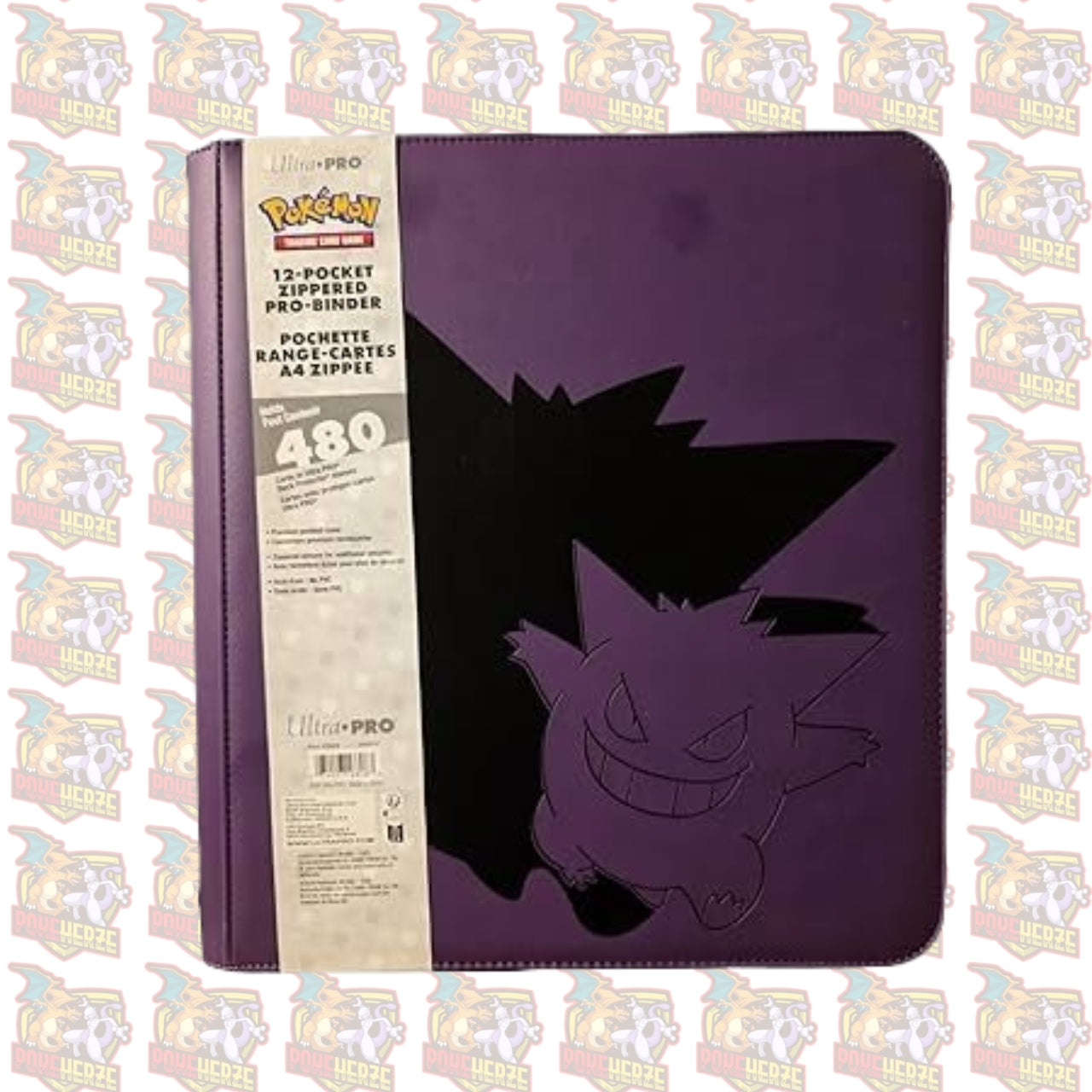 Ultra Pro Elite Series Gengar 12-Pocket Zippered PRO-Binder – Pokémon Karten Ordner