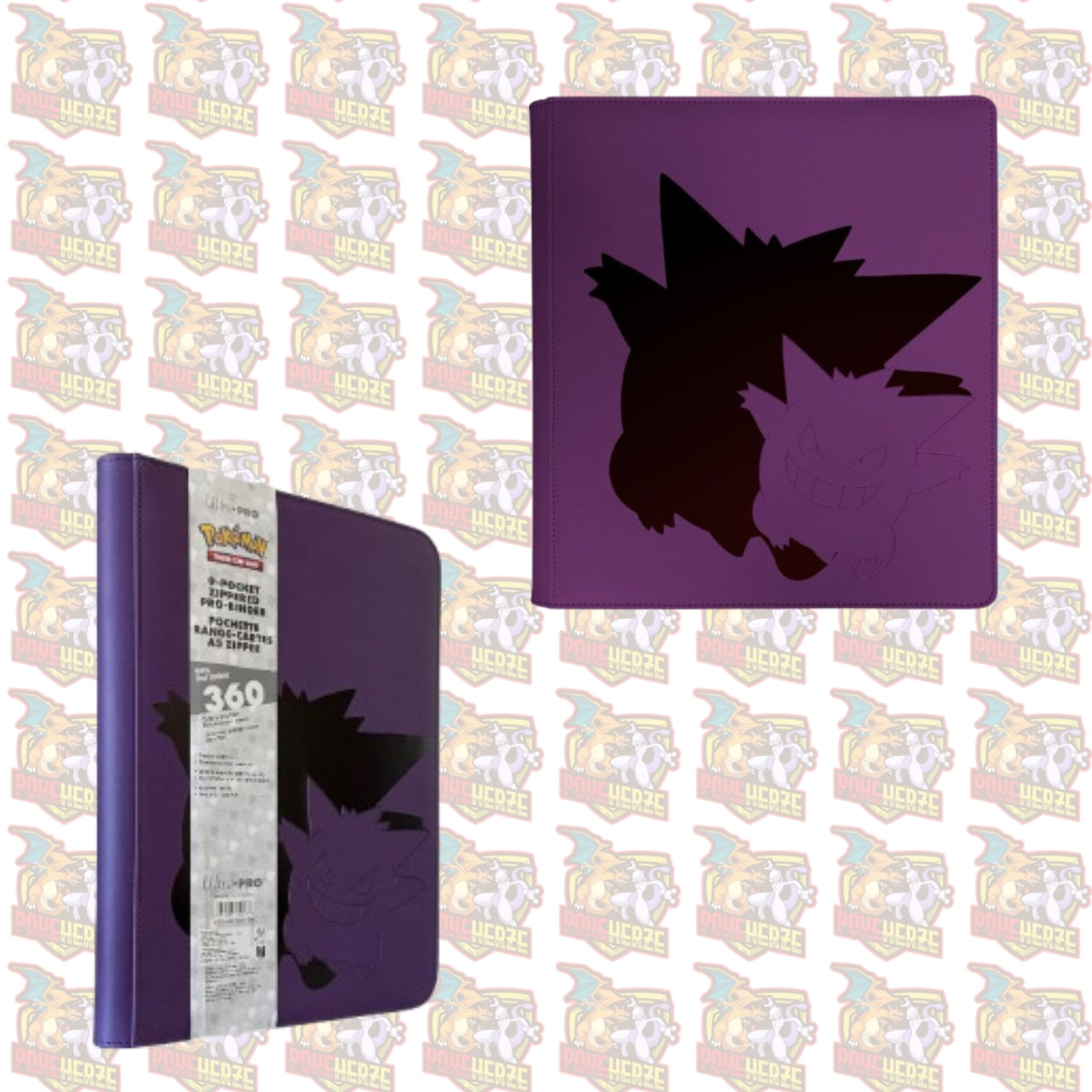 Ultra Pro Elite Series Gengar 9-Pocket Zippered PRO-Binder – Pokémon Sammelordner
