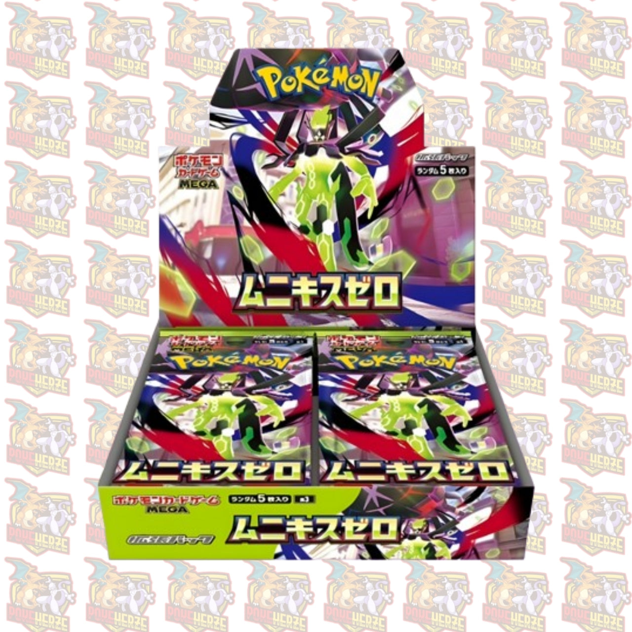 Pokémon Nihil Zero Mega Munikis M3 Display Booster Box  Japanisch  OVP