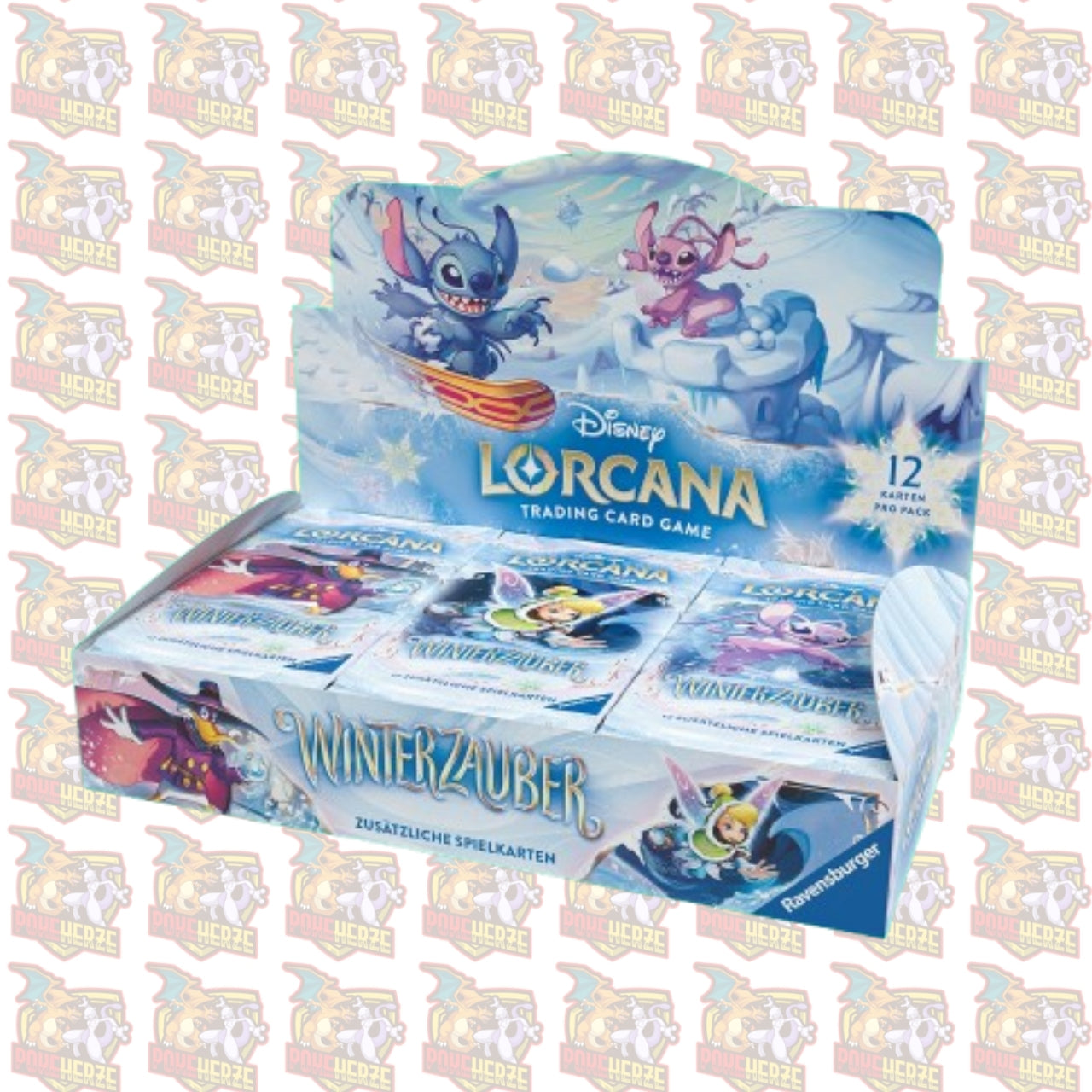 Disney Lorcana Winterzauber Display Deutsch Set 11 24 Booster OVP Sealed