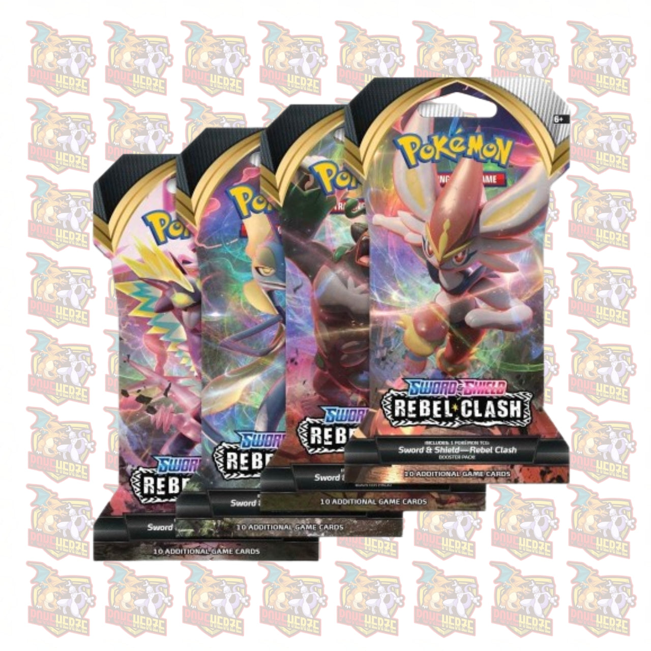 Rebel Clash Sleeved Booster (EN)