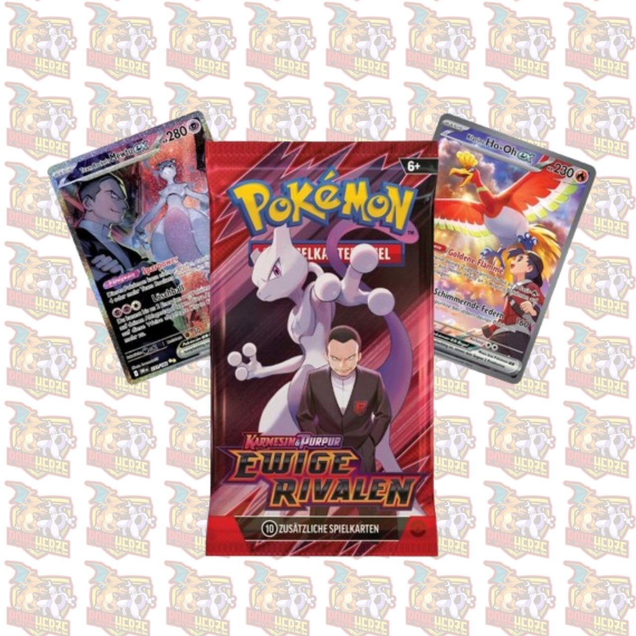 Pokemon Ewige Rivalen Einzelbooster Sealed deutsch Karmesin & Purpur