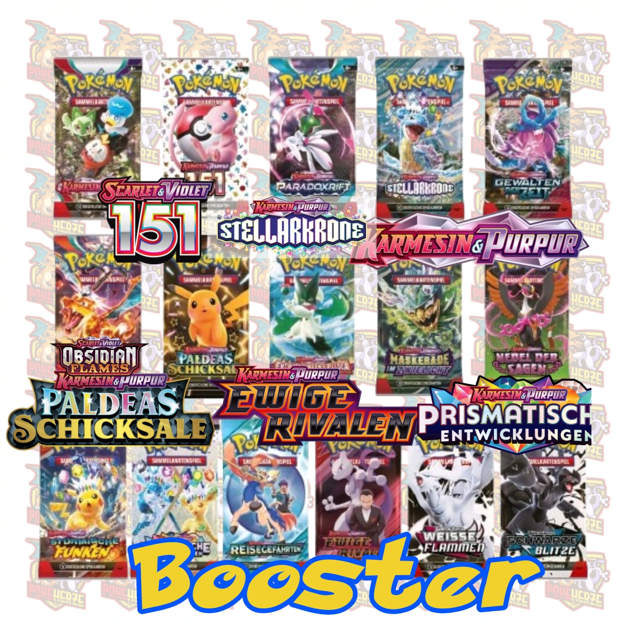 Pokémon Einzelbooster Karmesin & Purpur Ära (DE)